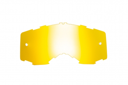 Lente di ricambio oro specchiato compatibile per occhiale/maschera Aka Magnetika / Vortika