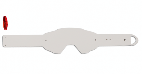 Lenti a strappo ecologiche (E.T.O.S.) compatibili per occhiale/maschera cross Ethen Zerosei GP/ Basic / Evolution kit 10 pz