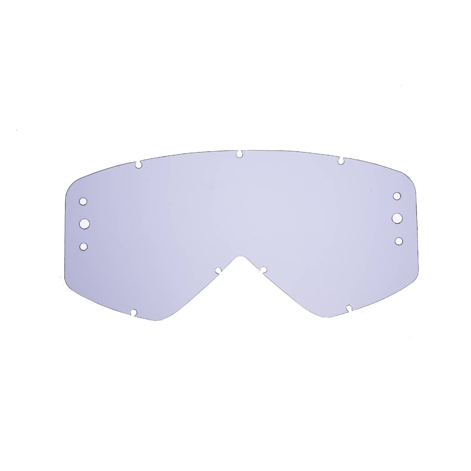 Lente di ricambio roll-off fumè compatibile per occhiale/maschera Smith Fuel