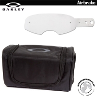 MASCHERA MOTOCROSS ENDURO OAKLEY AIRBRAKE MX CHASE SEXTON LENTE PRIZM SAPPHIRE IRIDIUM