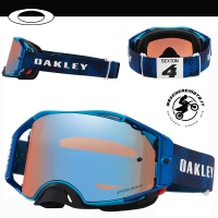 MASCHERA MOTOCROSS ENDURO OAKLEY AIRBRAKE MX CHASE SEXTON LENTE PRIZM SAPPHIRE IRIDIUM